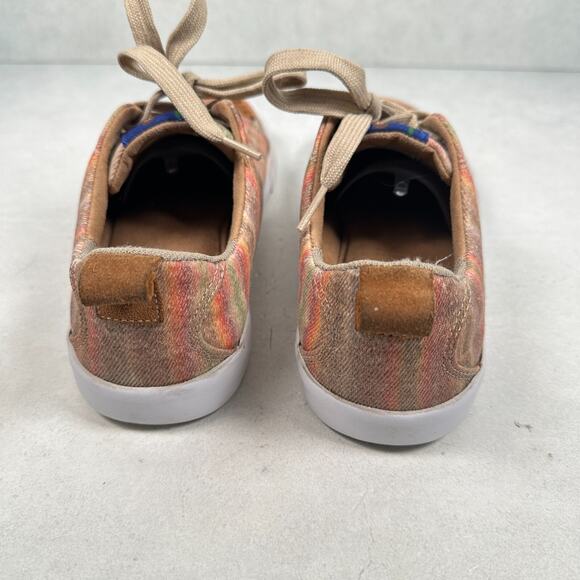 Justin Reba Shoes Womens 8.5 Arreba Striped Western Aztec Boho Festival Sneaker - Picture 8 of 14
